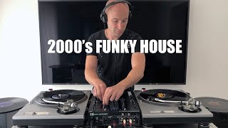 Funky House Vinyl Dj Mix 90’s2000’s [upl. by Senalda530]