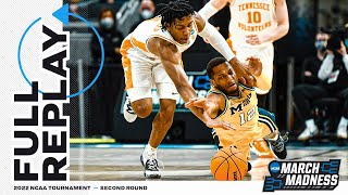 Michigan vs Tennessee 2022 NCAA mens second round  FULL REPLAY [upl. by Isdnil685]