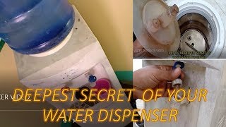 HOW TO CLEAN YOUR WATER DISPENSER DIY TUTORIAL [upl. by Dodson621]