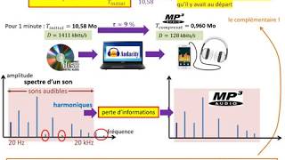 1ES Numérisation et codage dun son le cours [upl. by Eidarb]