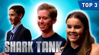 Top 3 Young Entrepreneurs  Shark Tank AUS [upl. by Mcdonald]