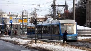 Straßenbahn Chemnitz  Impressionen Dezember 2012 [upl. by Landers]