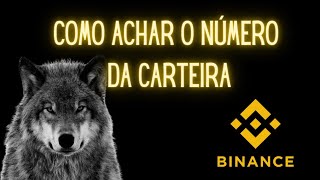 Como ver endereço da minha Carteira na Binance  Tutorial 2023 bitcoin btc criptmoeda [upl. by Nuj]