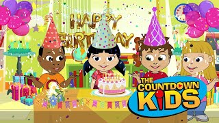 Happy Birthday To You  The Countdown Kids  Kids Songs amp Nursery Rhymes  Lyric Video [upl. by Sanfred]