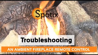 Troubleshooting an Ambient Fireplace Remote Control [upl. by Nnahs147]