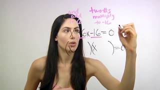 How to Solve Quadratic Equations by Factoring NancyPi [upl. by Lytsirk]