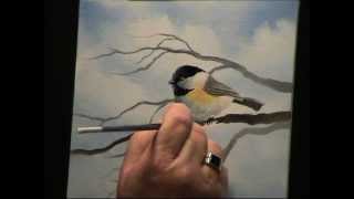 Wilson Bickford Chickadee Painting Techniques  IntermediateAdvanced [upl. by Hsivat18]