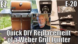 Replace Weber Grill Igniter [upl. by Ashley]