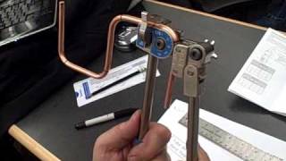 Copper tube bending bend 2 [upl. by Anazraf]