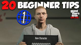 Top 20 MUST KNOW Beginner Tips in GTA Online [upl. by Yakcm]