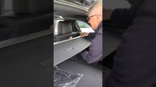 2020 Land Rover Range Rover Sport Rear Cargo Tray Removal Demonstration [upl. by Ecyt]