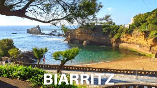 Evening Summer Walk Through Biarritz France 🇫🇷 [upl. by Ij857]