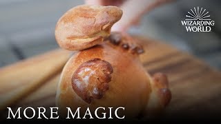 Fantastic Beasts Inspired Baked Nifflers Recipe  Wizarding World [upl. by Spear831]