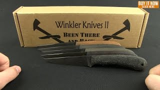 Winkler Knives WK II Operator Fixed Blade Overview [upl. by Allekram224]