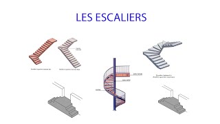 Types des escaliers [upl. by Susejedesoj421]