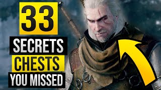 Witcher 3 All 33 Hidden Treasure Chest Locations You May Have Missed in White Orchard [upl. by Orwin362]