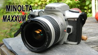 Minolta Maxxum 5Dynax 5 [upl. by Bathsheeb811]