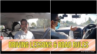 Driving lesson and road rule on testing route Broadmeadows Australia [upl. by Rubliw]