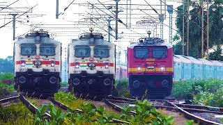 22 HIGH SPEED TRAIN VIDEOS In 10 Minutes Indian Railways TRAINS [upl. by Nickles]