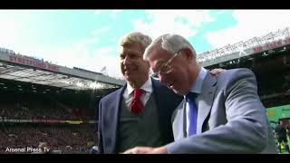 Wenger is honoured by Sir Alex Ferguson and Mourinho ahead of the game [upl. by Leugim]