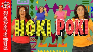 💖 Hoki poki Hokey Pokey 💖 Pevaj sa Sandrom  Dečije pesme  Dečije priče [upl. by Eneleuqcaj]