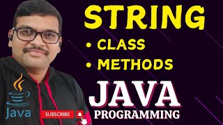 STRING CLASS amp STRING METHODS  JAVA PROGRAMMING [upl. by Komsa]