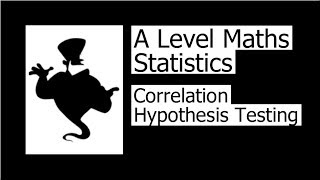 Correlation Hypothesis Testing [upl. by Tamanaha]