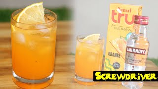 Screwdriver Cocktail  Easy Vodka Drinks [upl. by Church]