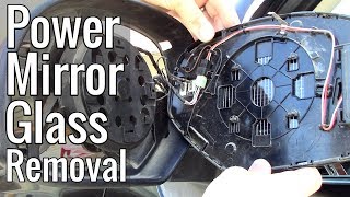 GM Power Mirror Glass Removal [upl. by Oguh]