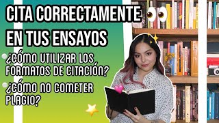 ¿CÓMO UTILIZAR CITAS EN ENSAYOS  LA SECTA DE LOS LIBROS [upl. by Shore]