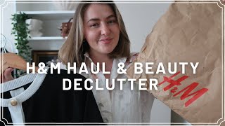 HampM HAUL amp BEAUTY DECLUTTER  PetiteElliee Every Day May [upl. by Ettegroeg782]