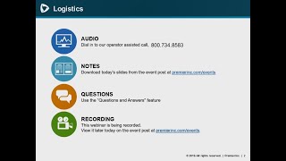 Advisor Live Webinar Vancomycin Dosing From Trough to AUC [upl. by Nnayhs]