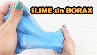 Cómo hacer SLIME sin BORAX con solo 2 ingredientes [upl. by Oliviero]