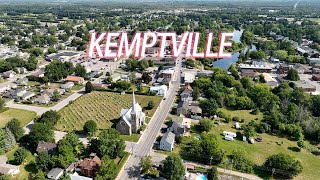 《4K》Flying over Kemptville Ontario Canada [upl. by Yelhsa]