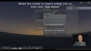 How to add ANY comet into Stellarium [upl. by Gnilyarg]