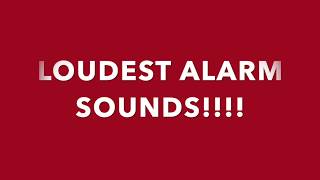 LOUDEST ALARM SOUND FOR 20 MINS [upl. by Accisej787]