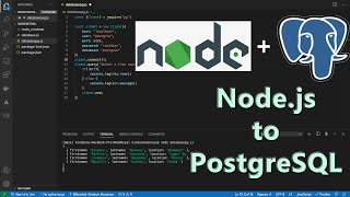 How to Connect Node js to PostgreSQL Database and Fetch data [upl. by Aenel248]