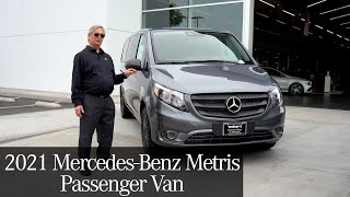 2021 MercedesBenz Metris Passenger Van Review  Walkaround [upl. by Didier303]