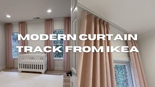 IKEA VIDGA  MODERN CURTAIN TRACK SYSTEM [upl. by Gobert757]