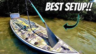 BEST FISHING PADDLE BOARD  BOTE Rackham [upl. by Nauht]