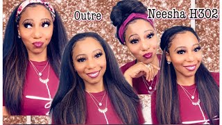 Outre Half Wig Quick Weave Neesha H302  Sheisvaree [upl. by Sadonia]