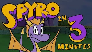 Spyro the Dragon EVERY GAME in 3 Minutes  ArcadeCloud [upl. by Terrab890]