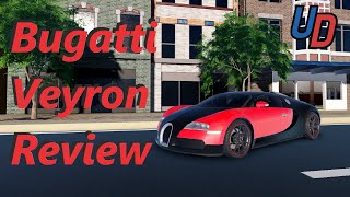 ROBLOX Ultimate Driving  Bugatti Veyron Review [upl. by Alwin]