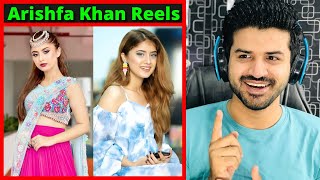 Pakistani React on Arishfa Khan Instagram Reels 2022  Reaction Vlogger [upl. by Ainotahs]