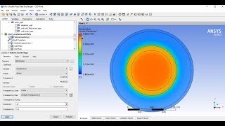 CFD Analysis of Double Pipe Counter Flow Heat Exchanger  ANSYS Tutorial [upl. by Yhtnomit]