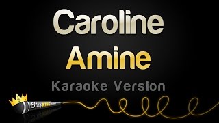 Aminé  Caroline Karaoke Version [upl. by Nohsyt]