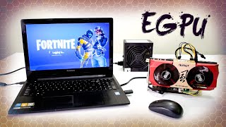 How to Setup External Graphics Card on a Laptop for CHEAP   eGPU Tutorial [upl. by Mcloughlin]