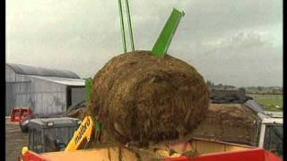 McHale 994 Round Bale Spliter English [upl. by Hama]