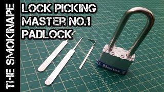 Lock Picking  Master Lock No1 Padlock  TheSmokinApe [upl. by Anrat]