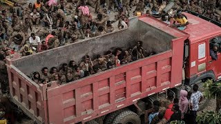 More than 7000 captive Ethiopian soldiers paraded in Tigray by rebel fighters [upl. by Letsirk550]